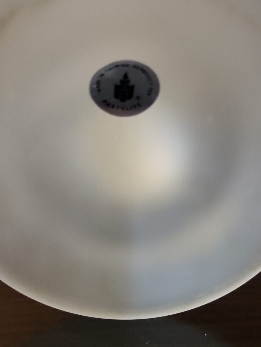 PartyLite Frosted White Tulip Glass Fairy Lamp - Picture 5 of 5